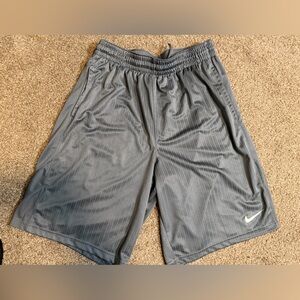 Nike Men's XL Gray Athletic basketball Shorts
